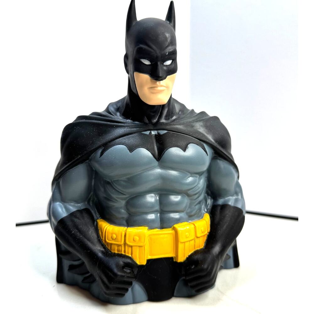 NIB Justice League DC Comics BATMAN Bust Coin Bank Marvel